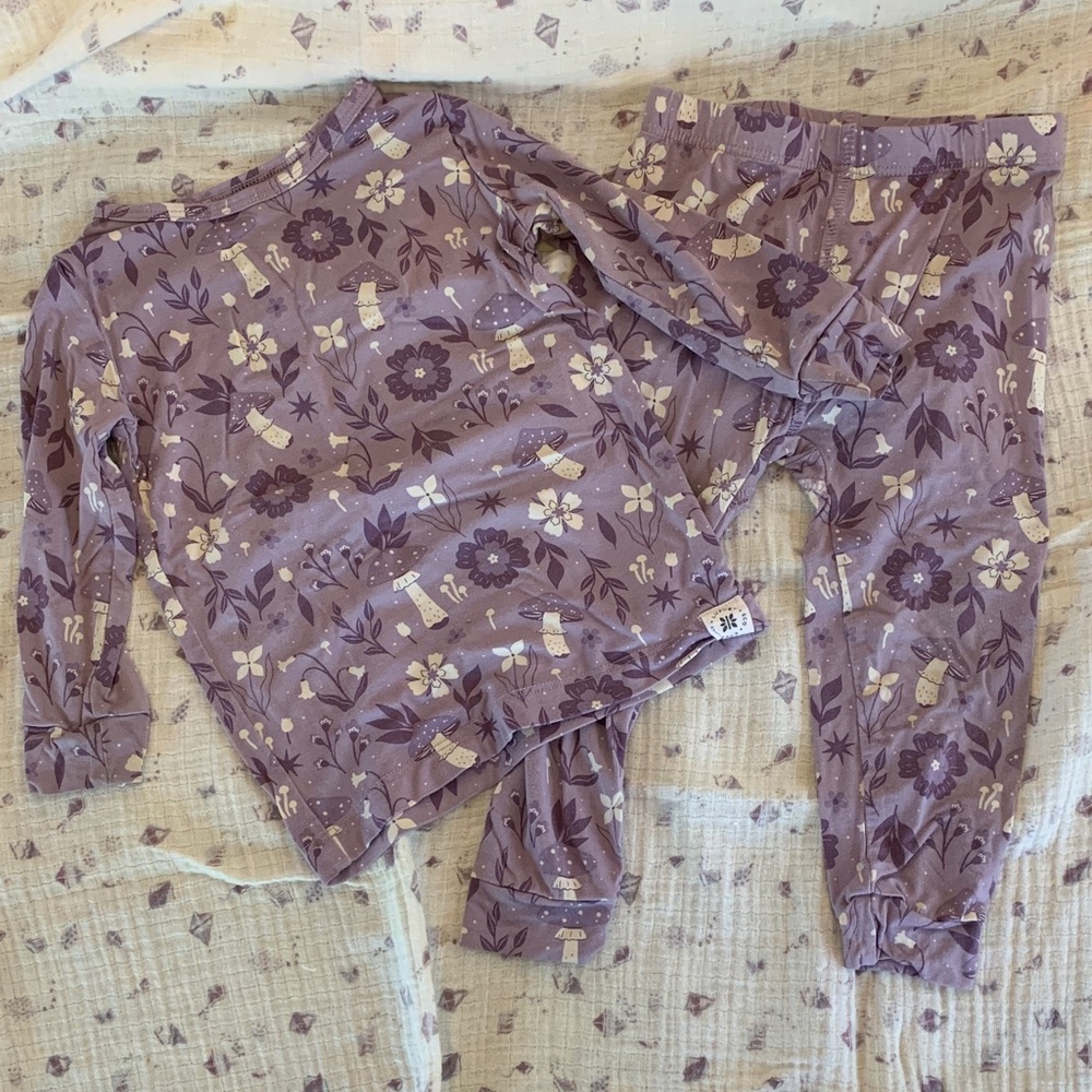 Purple Bamboo Pajamas